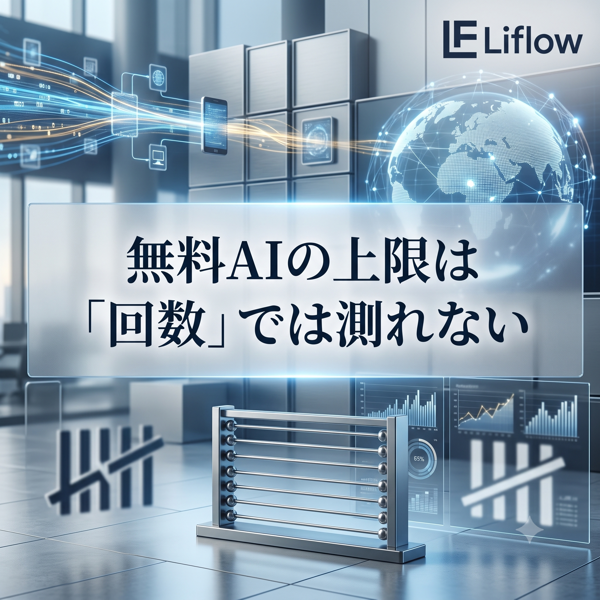 無料AIの上限は「回数」では測れない