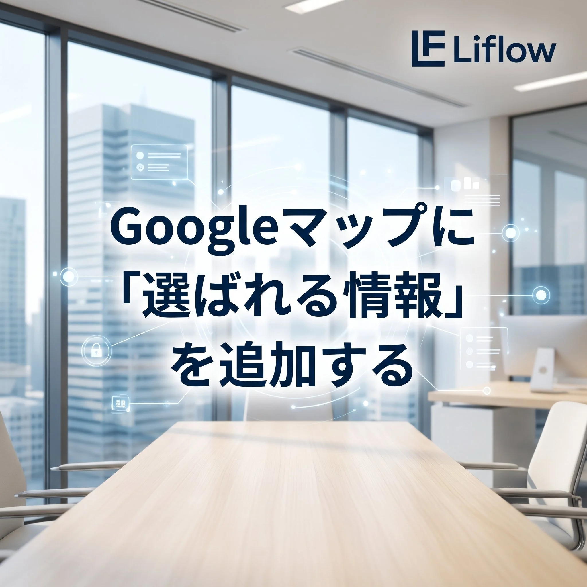 Googleマップに「選ばれる情報」を追加する