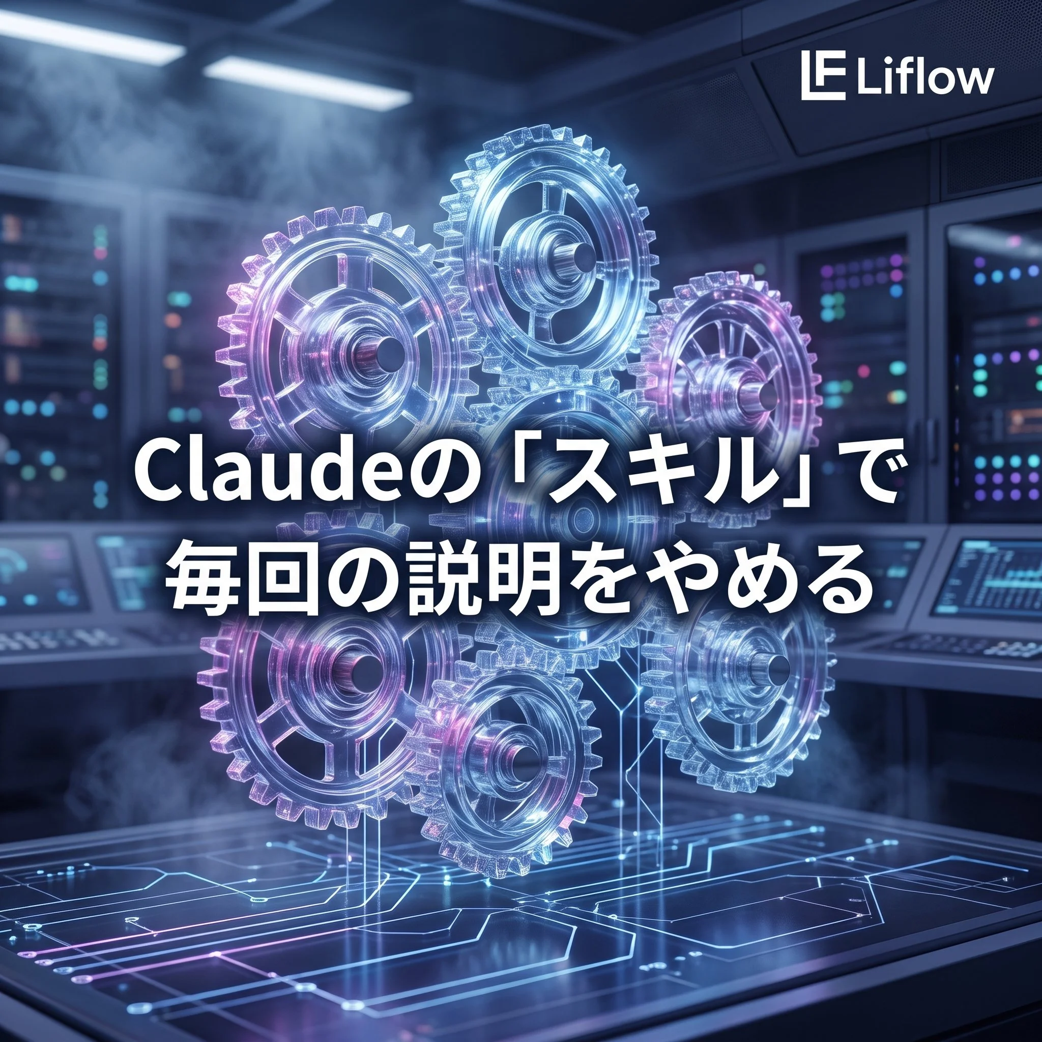 Claudeの「スキル」で毎回の説明をやめる