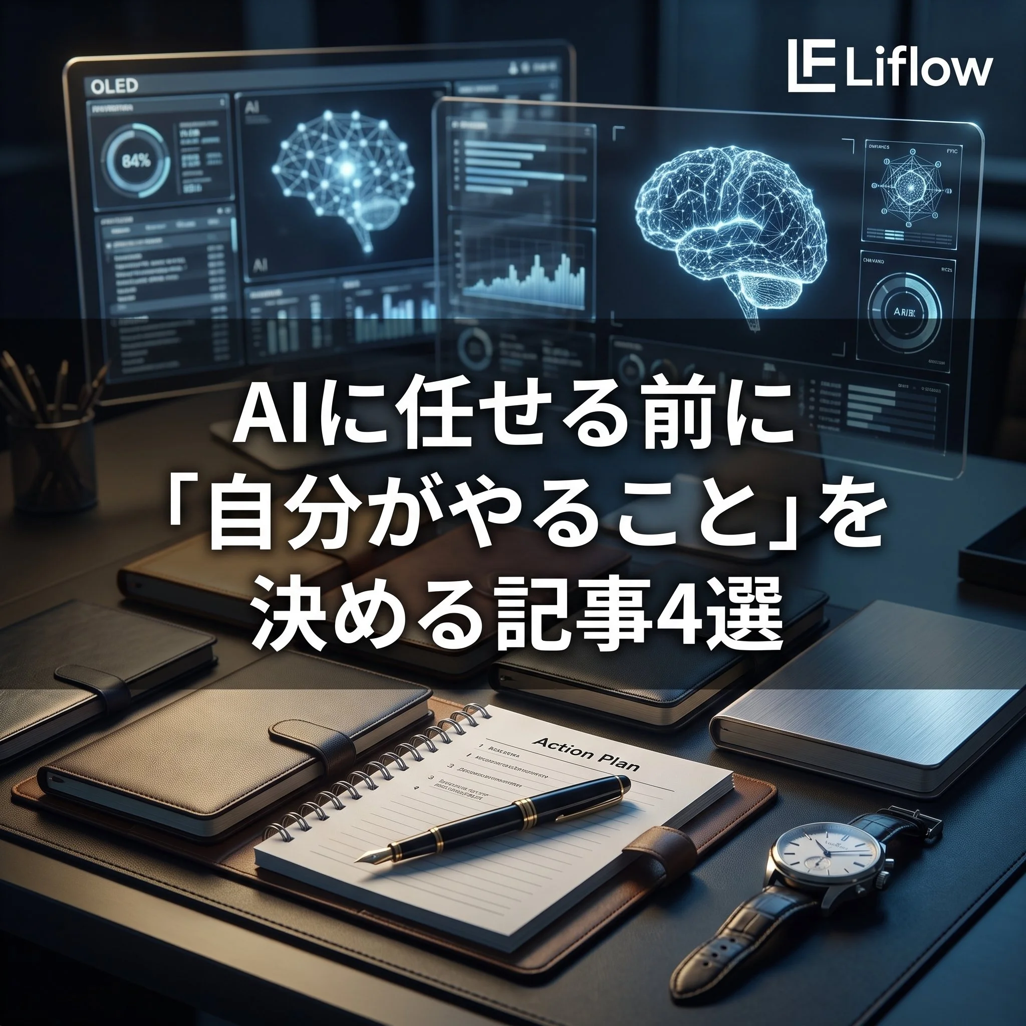 AIに任せる前に「自分がやること」を決める記事4選