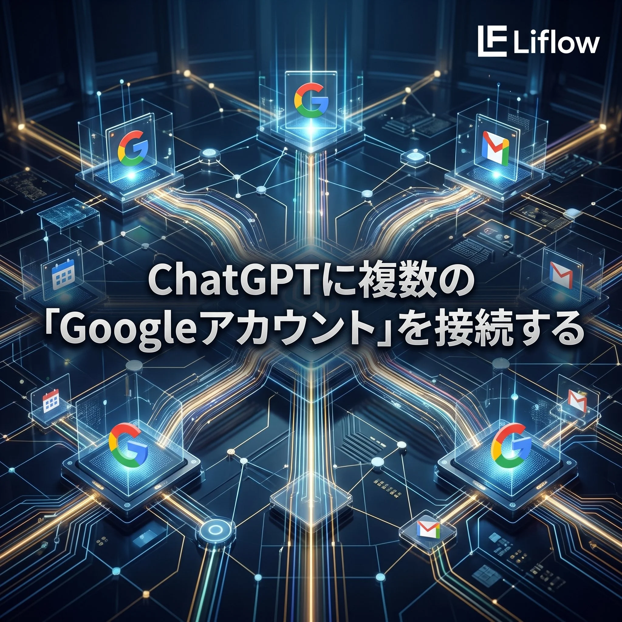 ChatGPTに複数の「Googleアカウント」を接続する