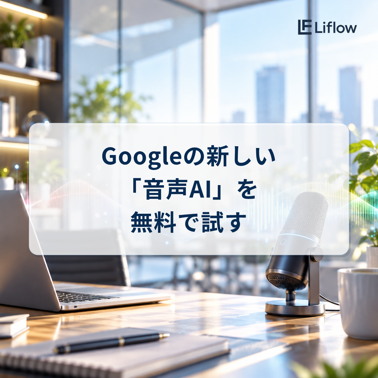 Googleの新しい「音声AI」を無料で試す