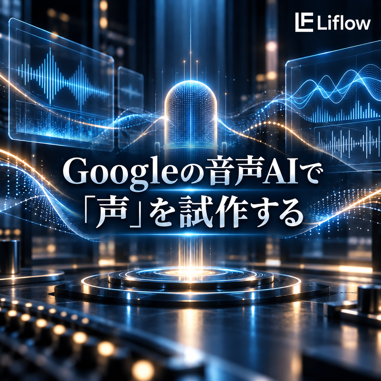 Googleの音声AIで「声」を試作する