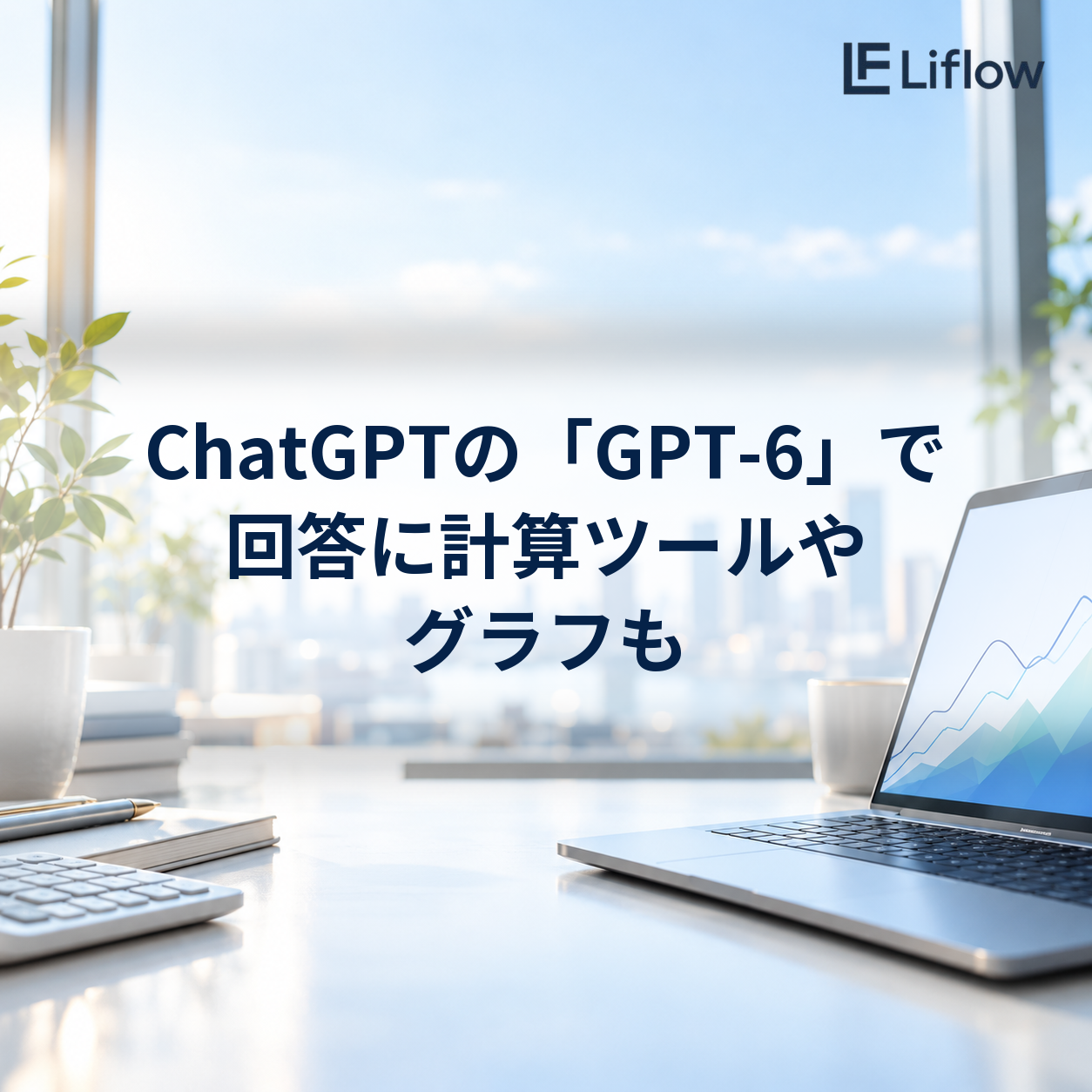ChatGPTの「GPT-6」で回答に計算ツールやグラフも