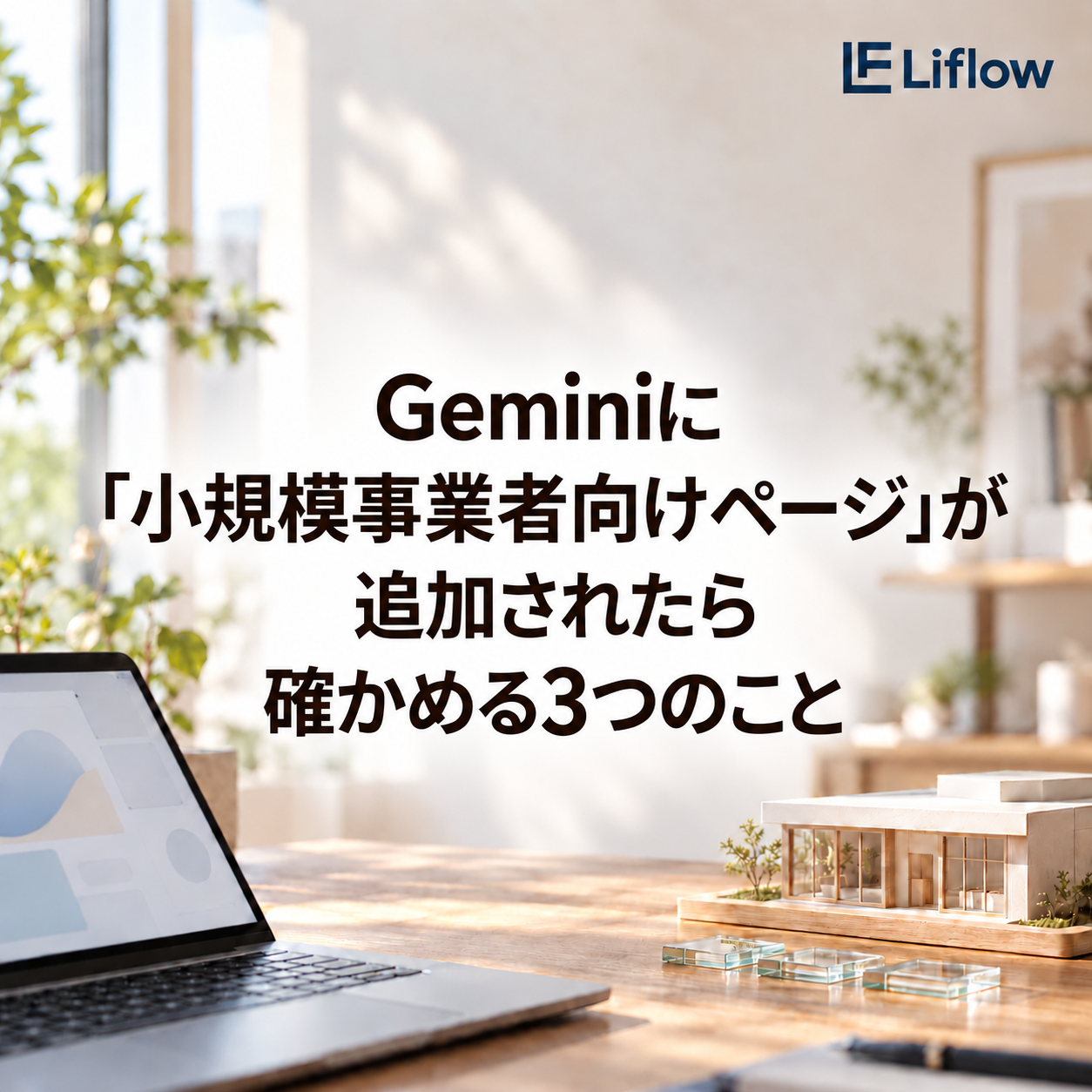 Geminiに「小規模事業者向けページ」が追加されたら確かめる3つのこと
