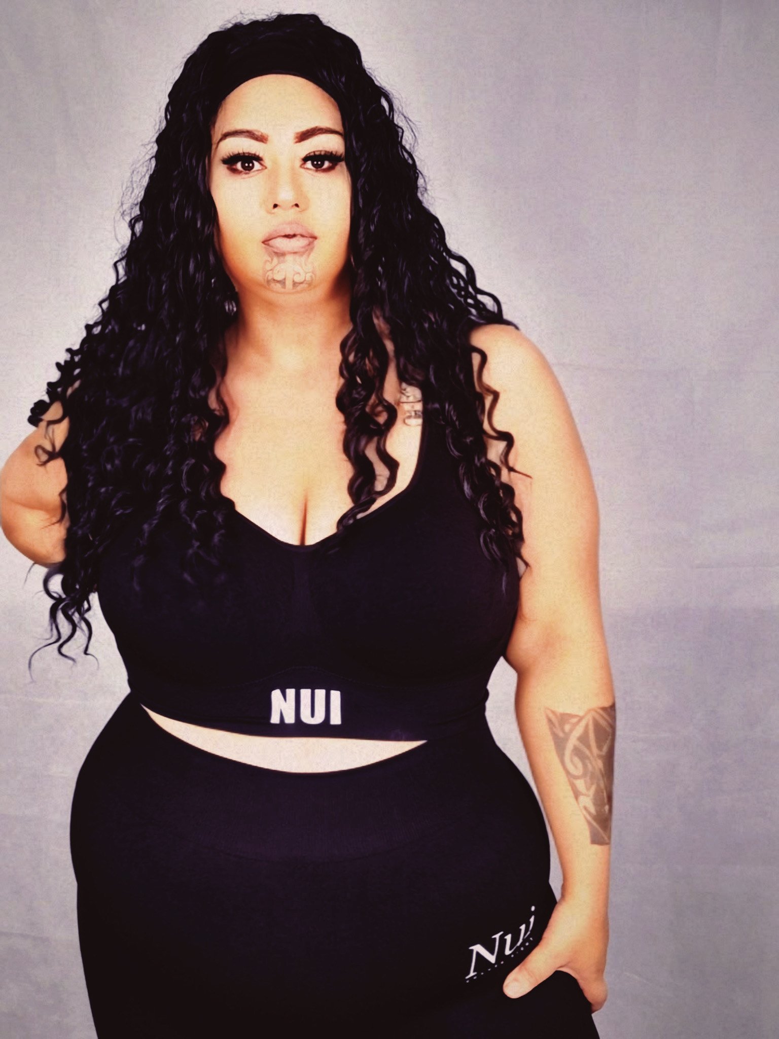 NUI Rua Comfy Bra- Black-Pango
