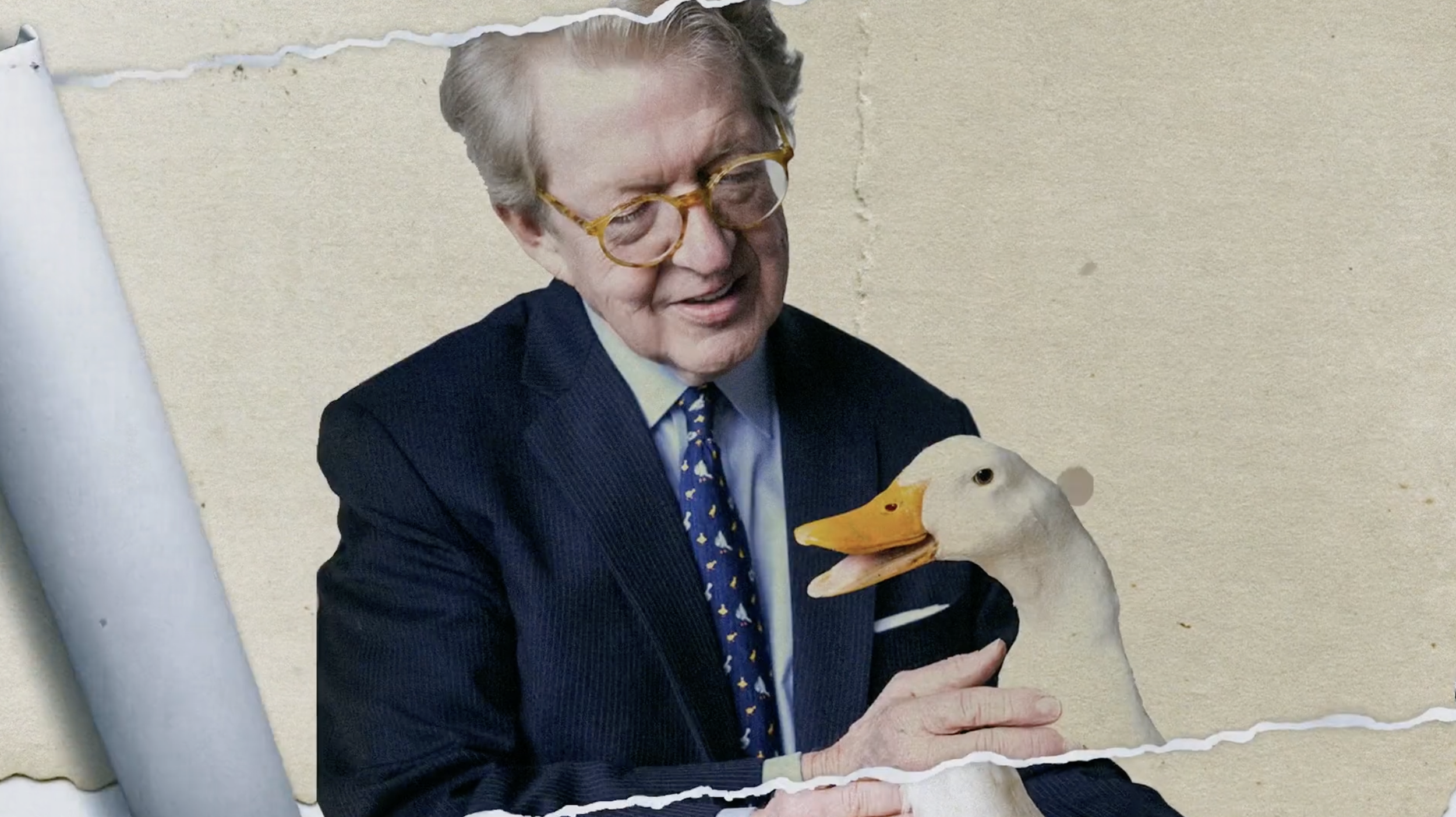 "Defeathered" Aflac Duck 20th Anniversary