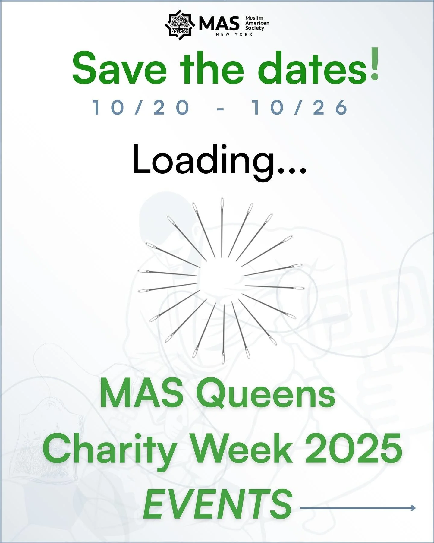 The wait is over
MAS Queens Charity Week 2025 events are HERE!
Bring your energy, bring your wallets, bring your du’as, because this week; we’re not just changing lives out there, we’re strengthening bonds right here.
“#unit