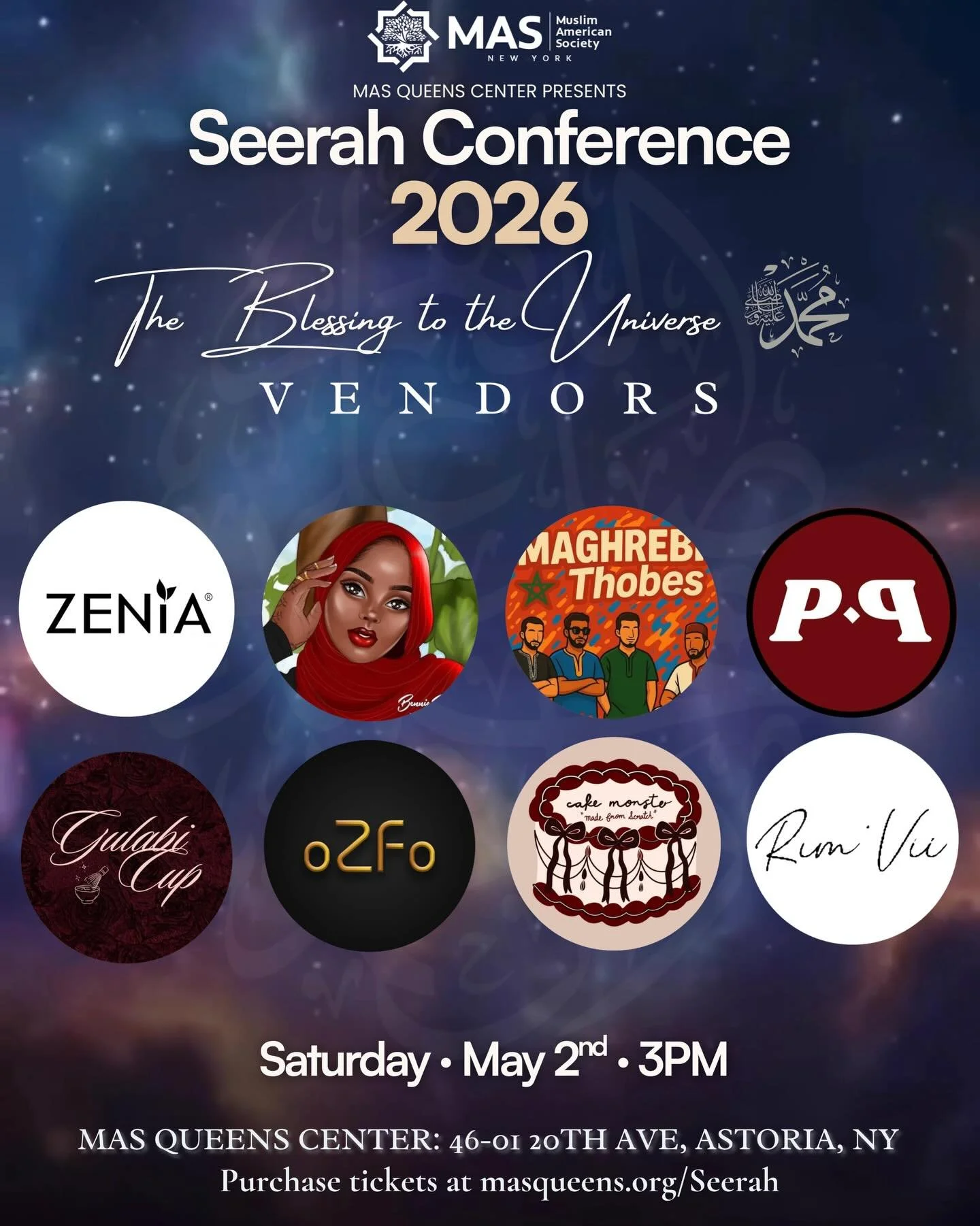 The official Vendors of this year&rsquo;s Seerah conference are getting ready to meet you! 🤝

But are YOU ready to see them? 👀
If you haven&rsquo;t yet, get your tickets at masqueens.org/Seerah or click the link in our bio before they&rsquo;re SOLD
