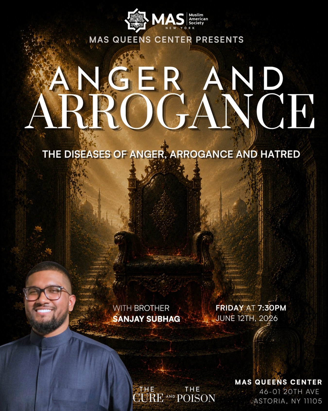 Some diseases shout. Others whisper.

Anger burns in a moment.
Arrogance grows in silence.

One erupts.
The other settles deep within the heart.

Join us as we explore two of the most destructive diseases of the soul, how they take root, how Shayṭān 