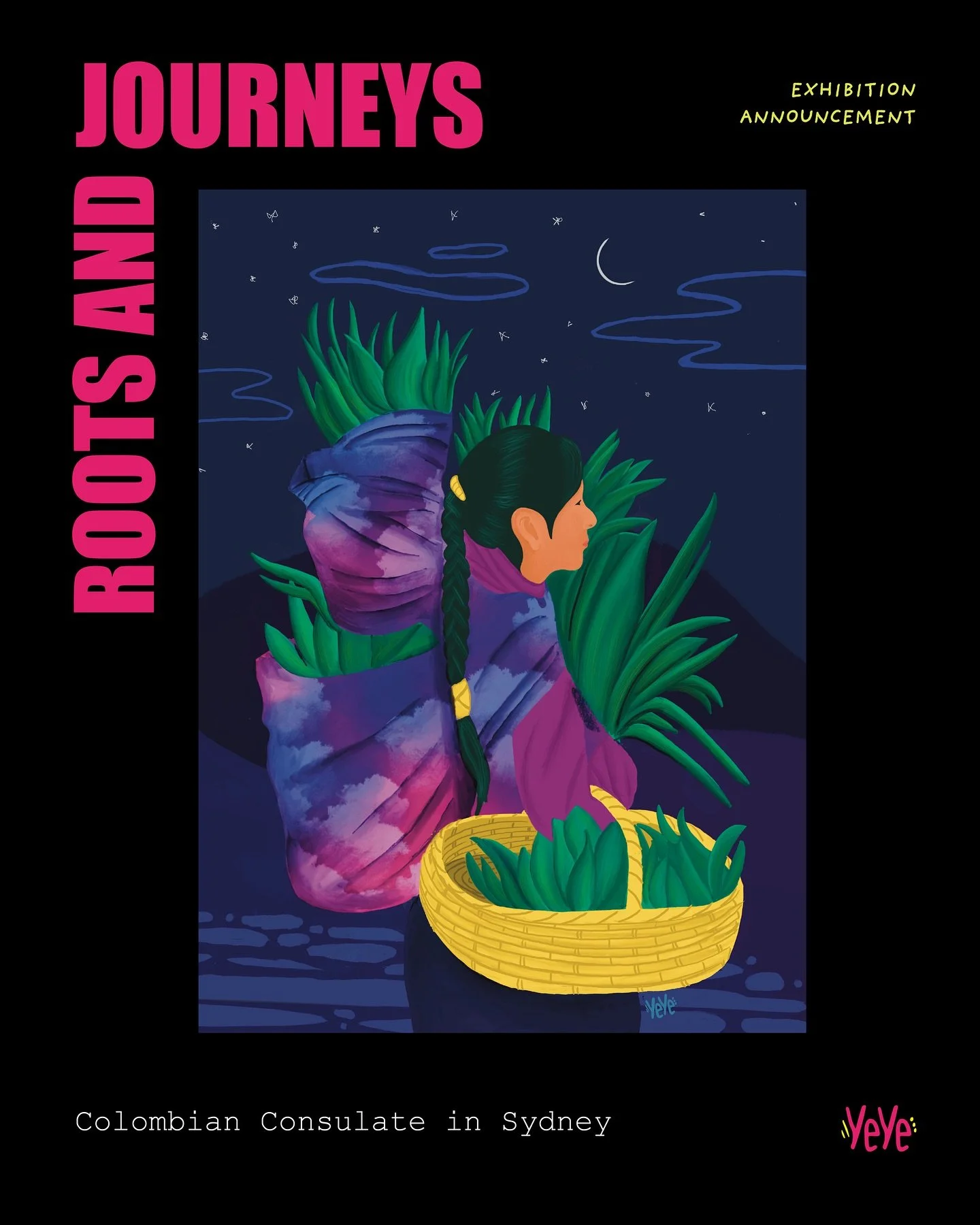 🌿✨ Roots and Journeys has found a new home for its next stop!

After a beautiful exhibition with La Galer&iacute;a at Hispana Expo in the Macchiato Room, I&rsquo;m thrilled to announce that this collection of five artworks has been invited to be sho
