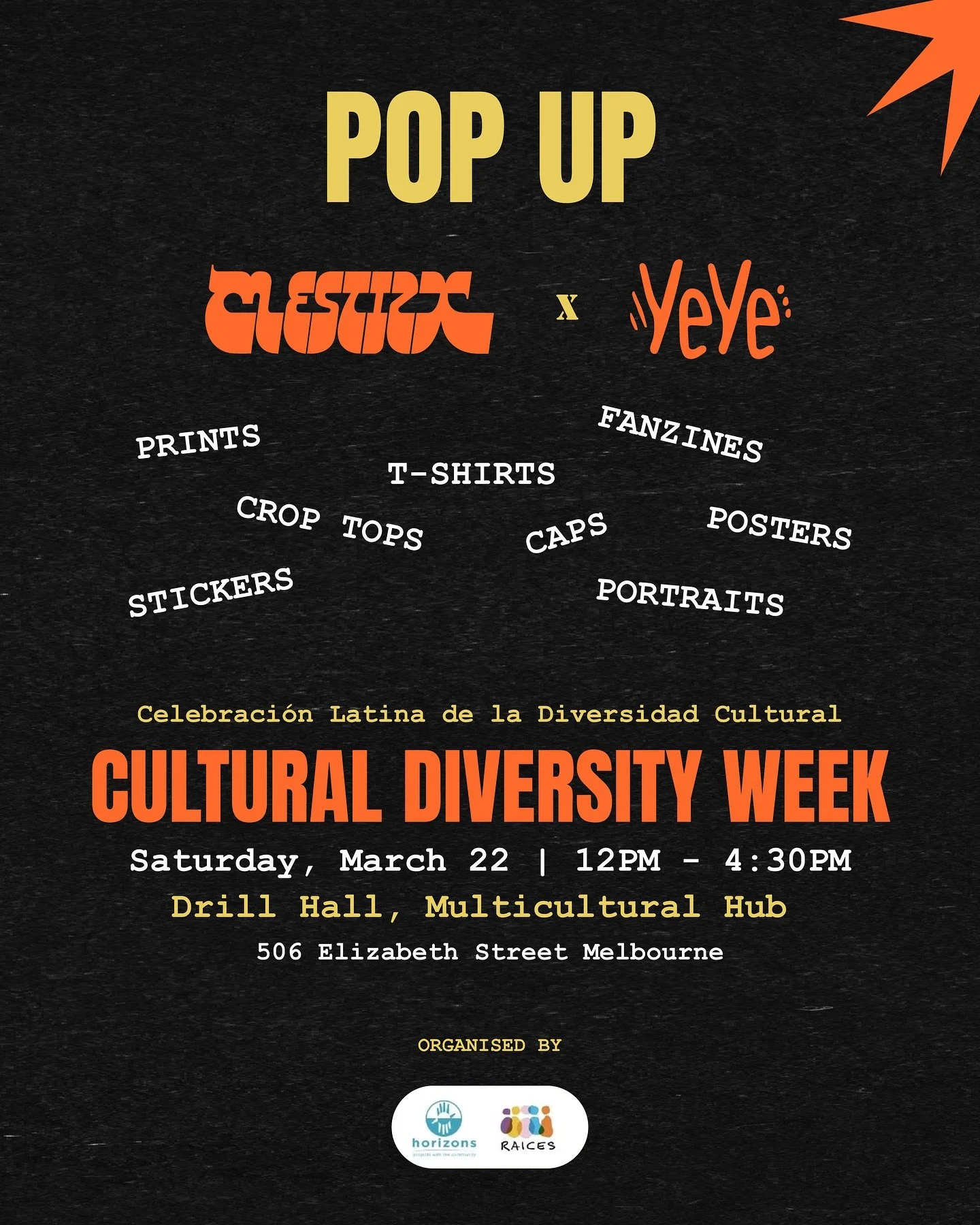 ✨ Hey friends! Join us at the Latin Celebration of Cultural Diversity, organized by @horizonspwc .

🎨 Prints, garments, artworks, and unique treasures that celebrate Latin American art and culture. 

We&rsquo;ll be there with @mestizx_lab and @yeye.