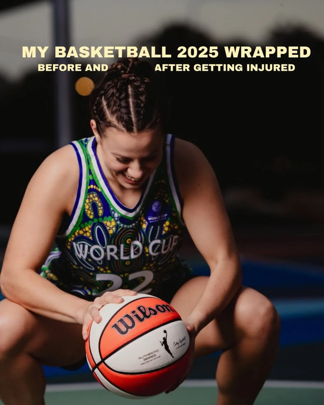If this year was wrapped as a gift, knowing everything that I&rsquo;ve been through, I would still accept it and grow through the highs and lows 🎁❤️&zwj;🩹

January + February: Sydney Flames 
March: Annual Post WNBL Season mental/emotional/physical 