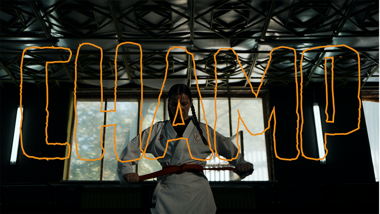 Kelsie Kimberlin's "Champ" Honors Ukrainian Karate Hero Mariia Hnes