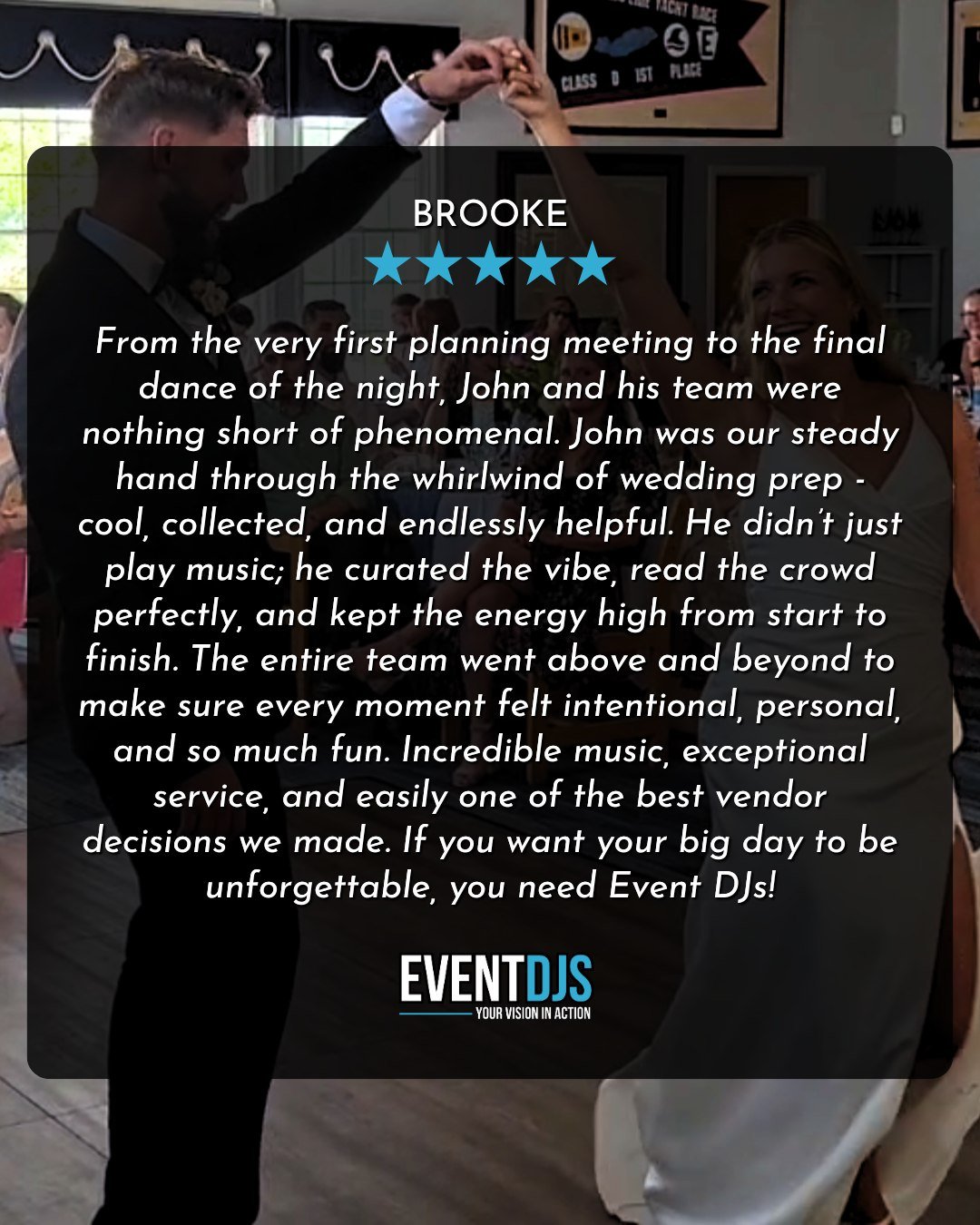 ⭐⭐⭐⭐⭐

Brooke and Konnor's wedding was one for the record books. They planned the celebration from the other side of the country, and had guests from all over their journey to love on them. The party was perfection from start to finish. We wish we co