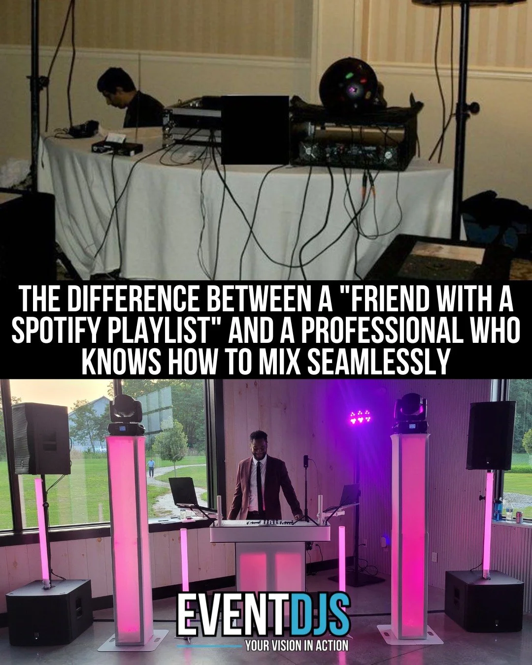 It&rsquo;s all about the perfect blend. We specialize in those smooth transitions that keep the dance floor packed all night long, with zero awkward pauses. Let us take care of the flow.

 #WeddingMusic #OhioWeddings #DJSkills #WeddingPlanning #Event