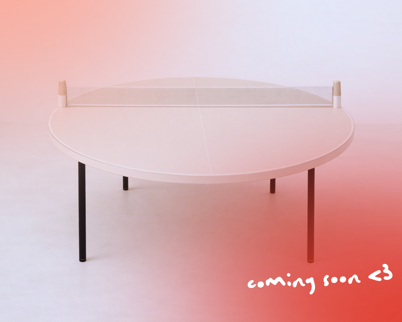 Tafeltennistafel (rond)