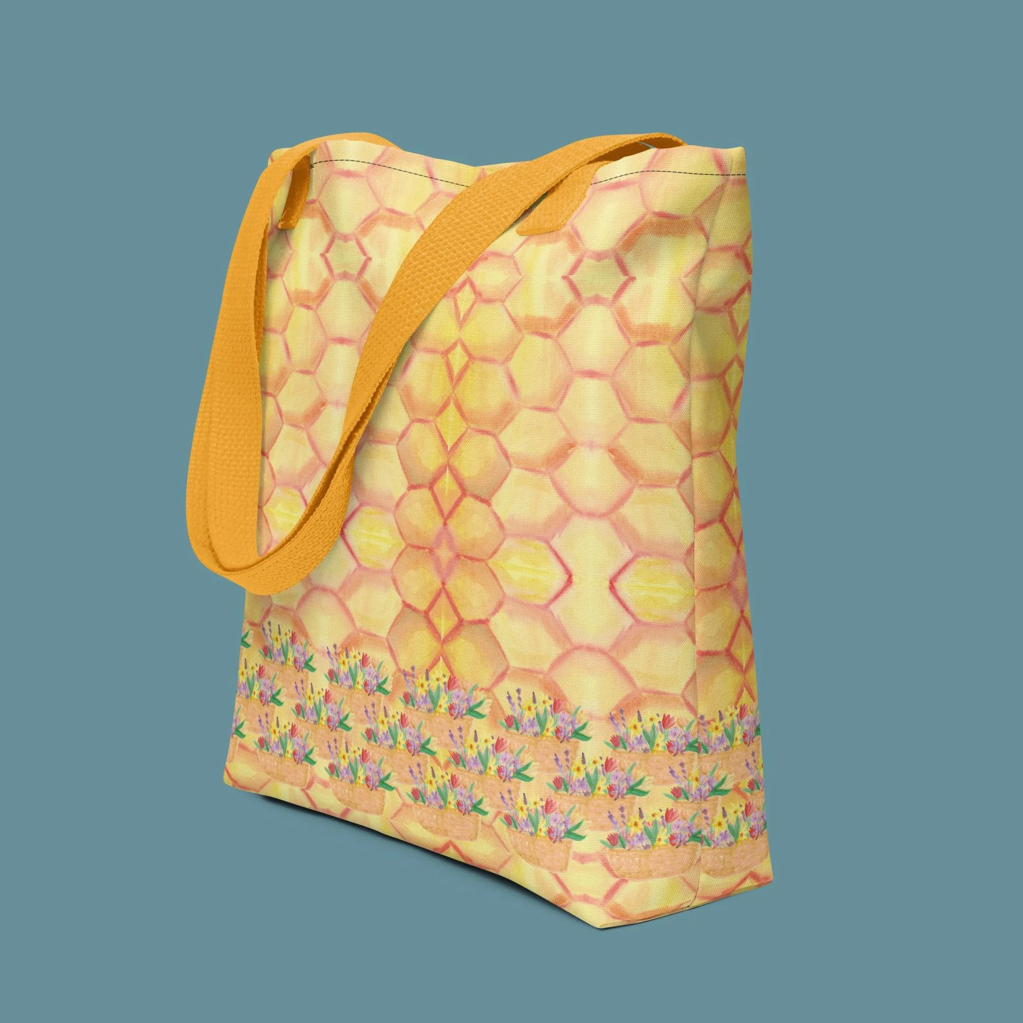 Pollen and Comb Tote bag