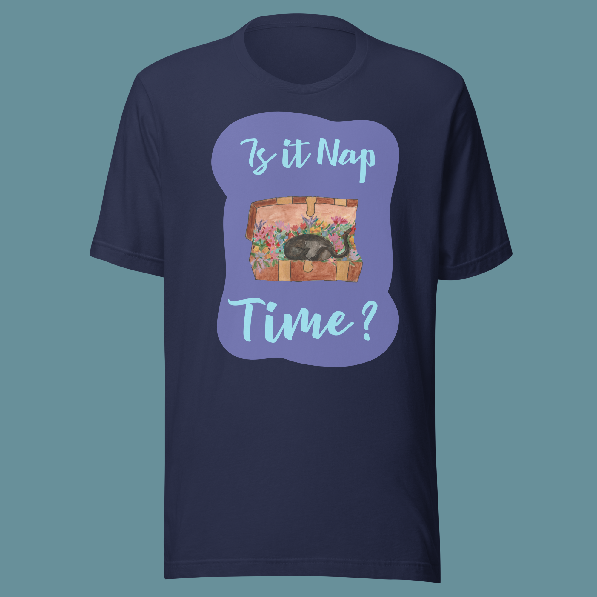 Is It Nap Time Cat Unisex t-shirt (multiple colours available)