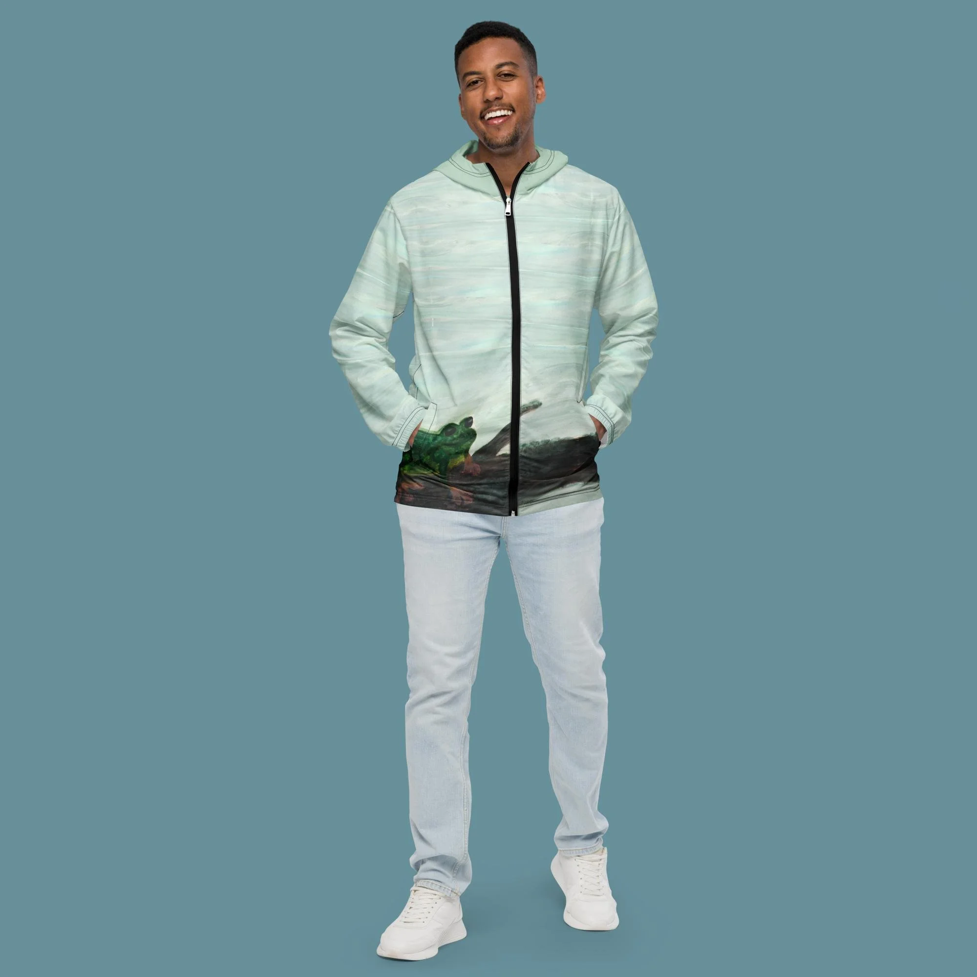 Frog on a Log Windbreaker