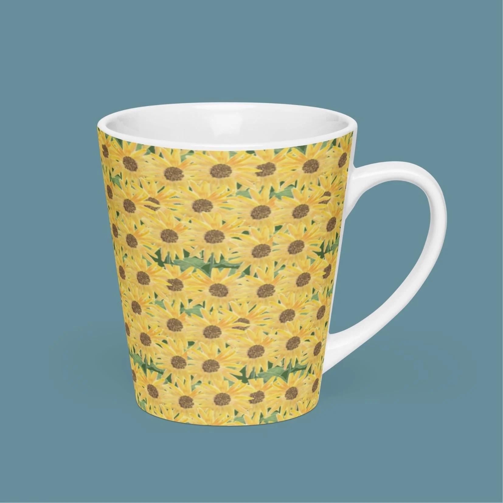 Sunflower Latte mug