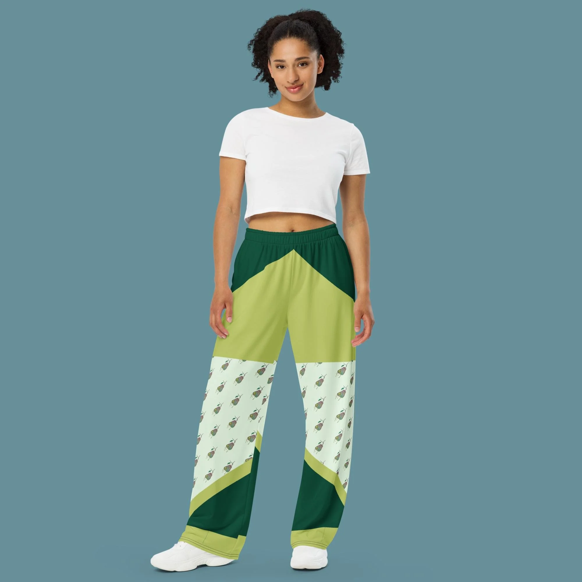 Drippy Pear unisex wide-leg pants