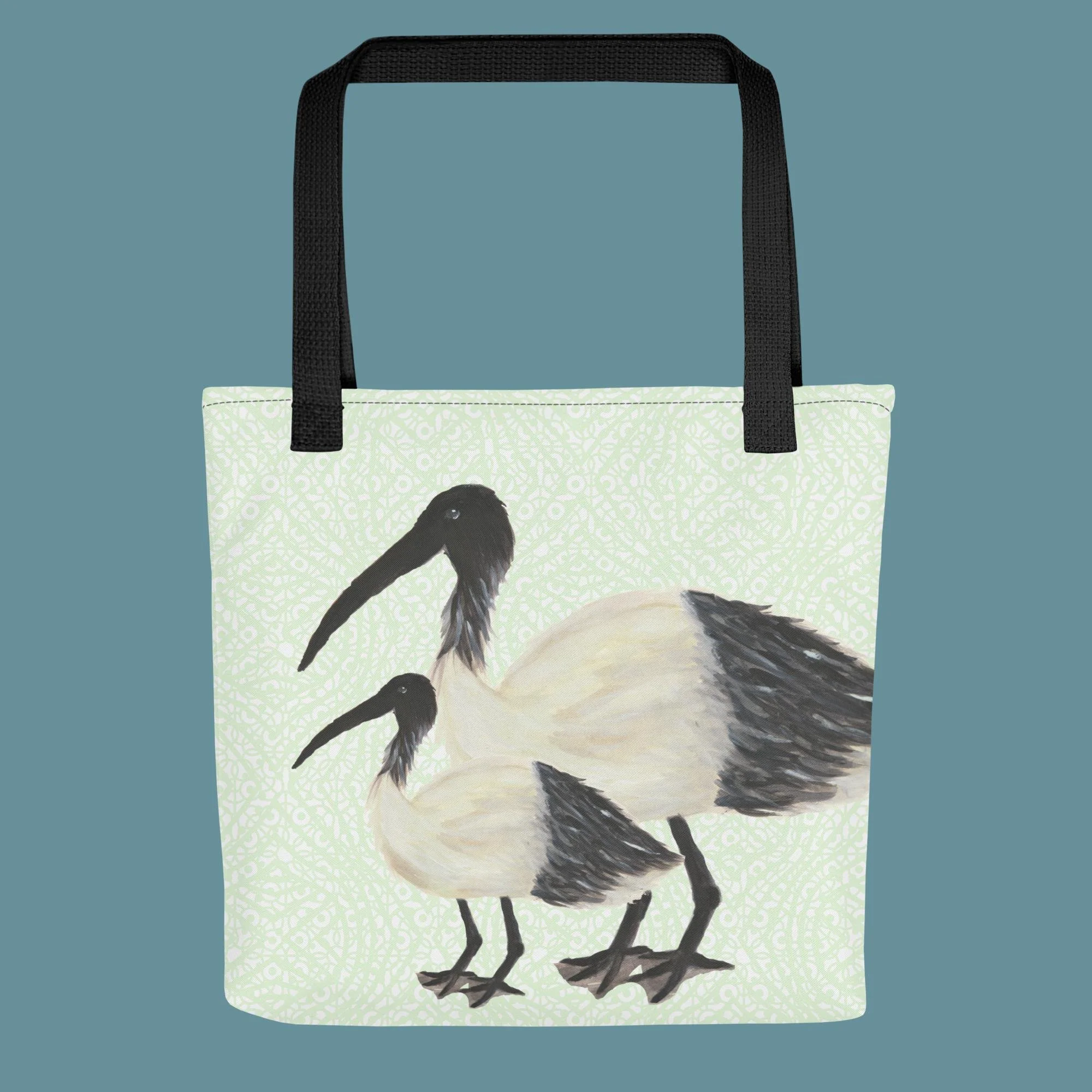 Green Bin Chicken (Ibis) Tote bag