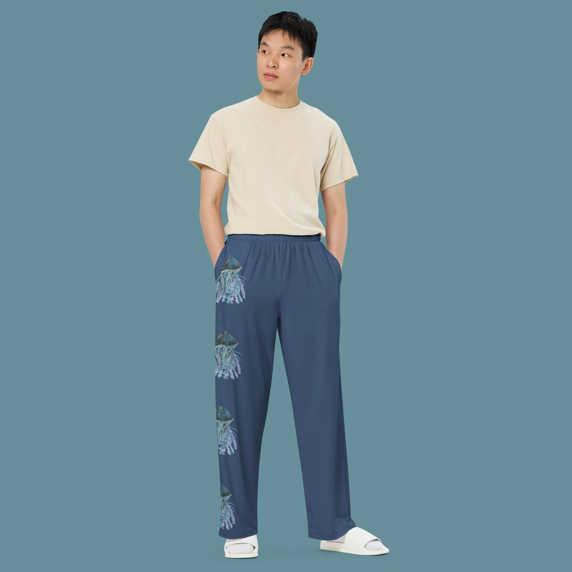 Jellfish unisex wide-leg pants