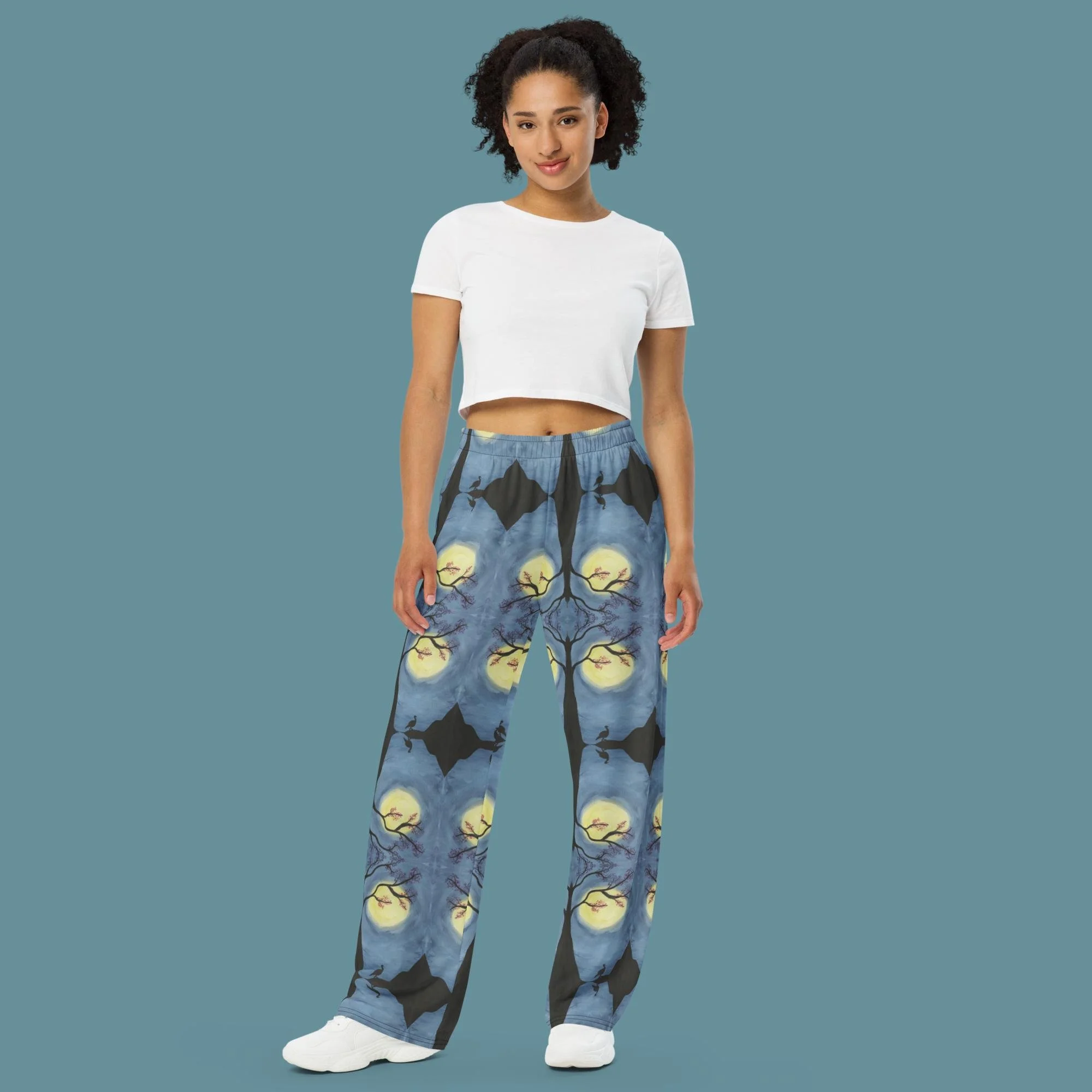 Moonlight Duck unisex wide-leg pants