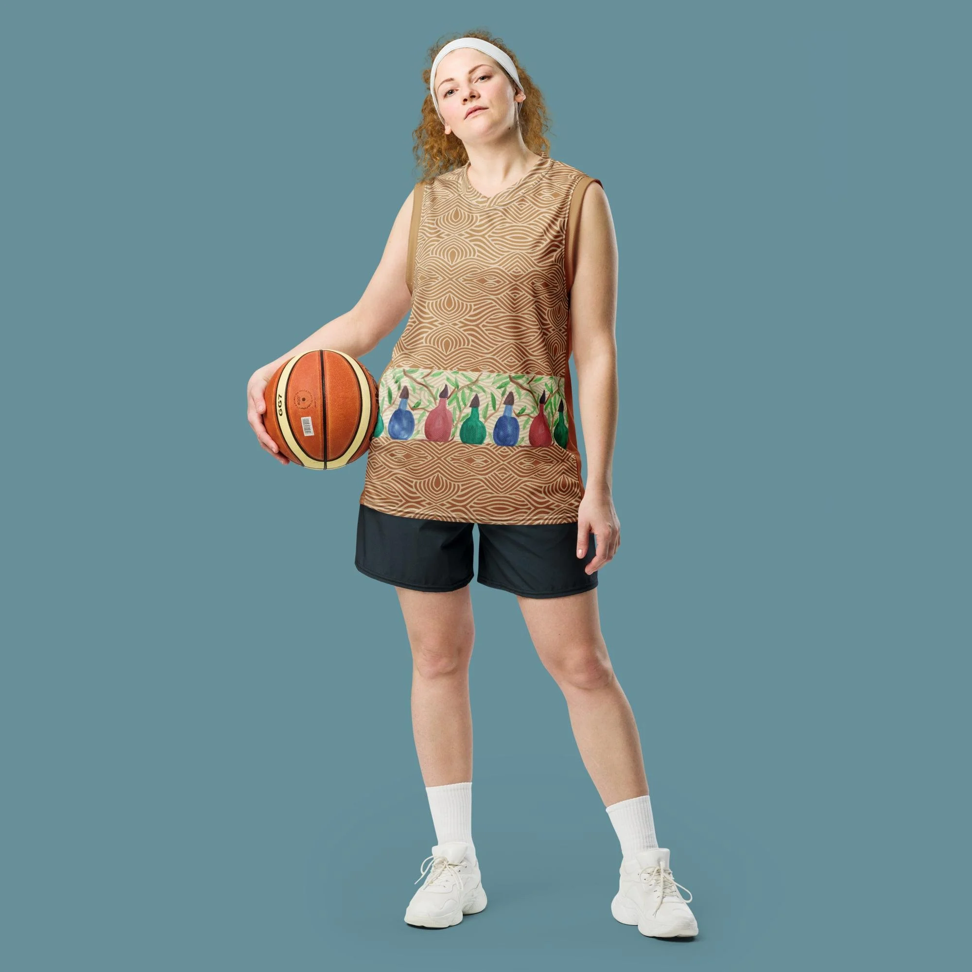 Elixirs Recycled unisex basketball jersey