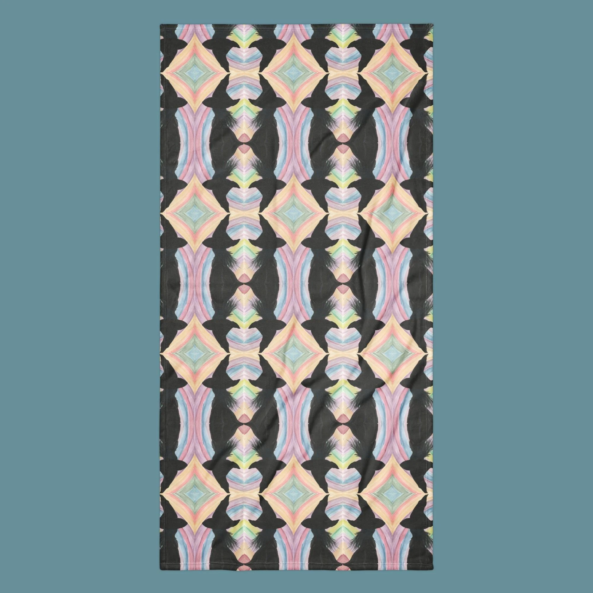 Witchy Pattern Towel