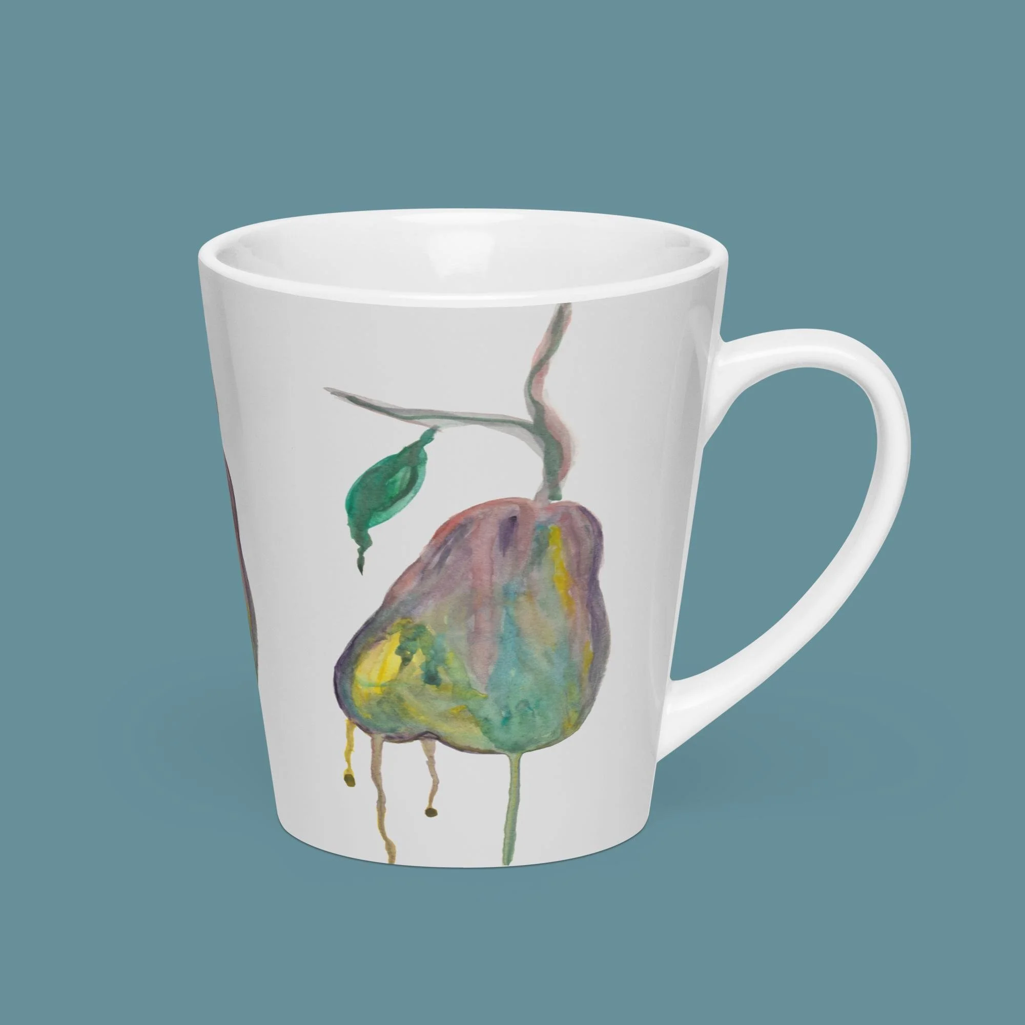 Drippy Pear Latte mug