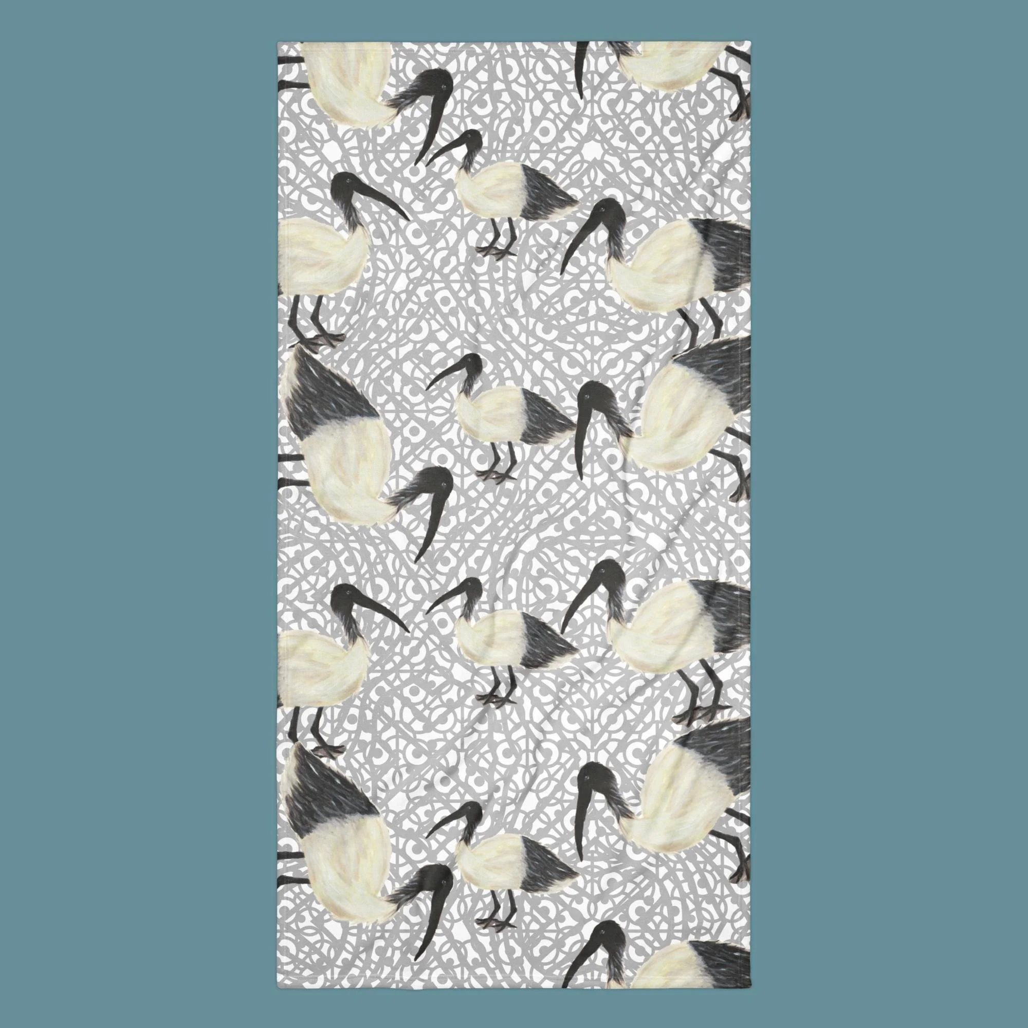 Grey Bin Chicken (Ibis) Towel