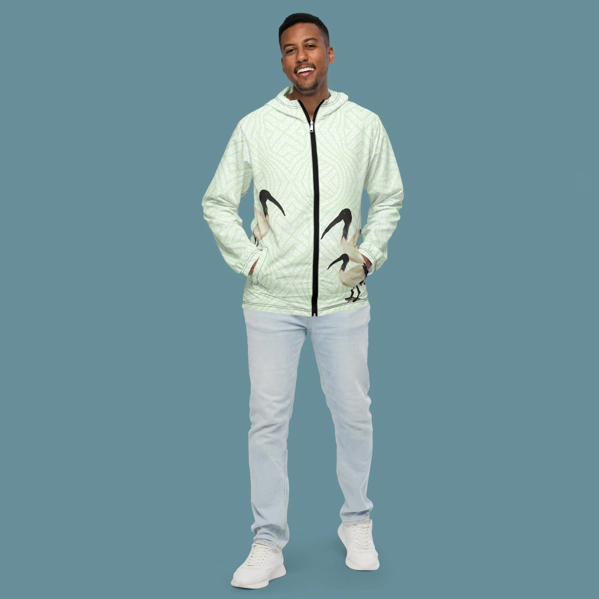 Green Bin Chicken (Ibis) windbreaker