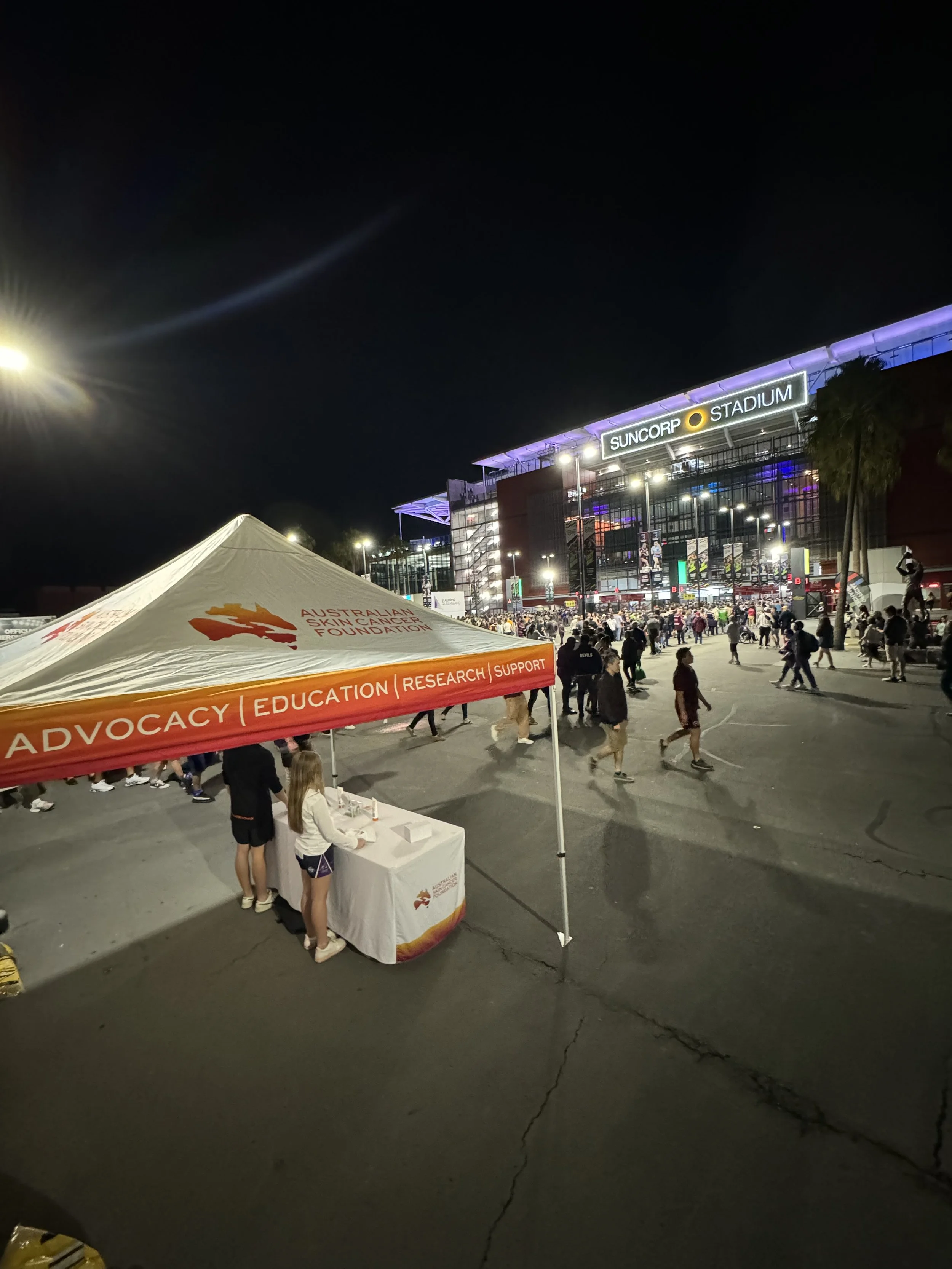 A sun-safe weekend in Brisbane at the 2024 NRL Magic Round! 