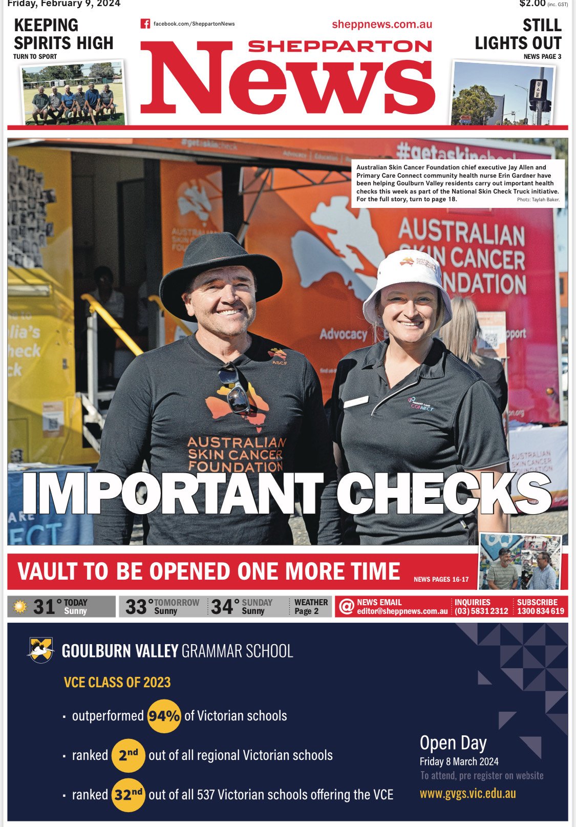 We are meeting with Federal Health Minister Mark Butler