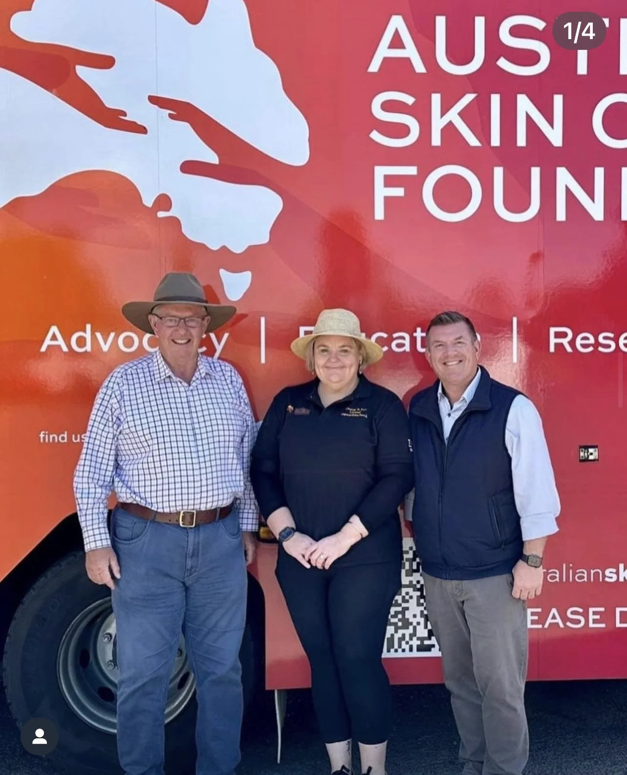 Australia’s mobile Skin Check Truck had 291 people get a skin check in 2 days!