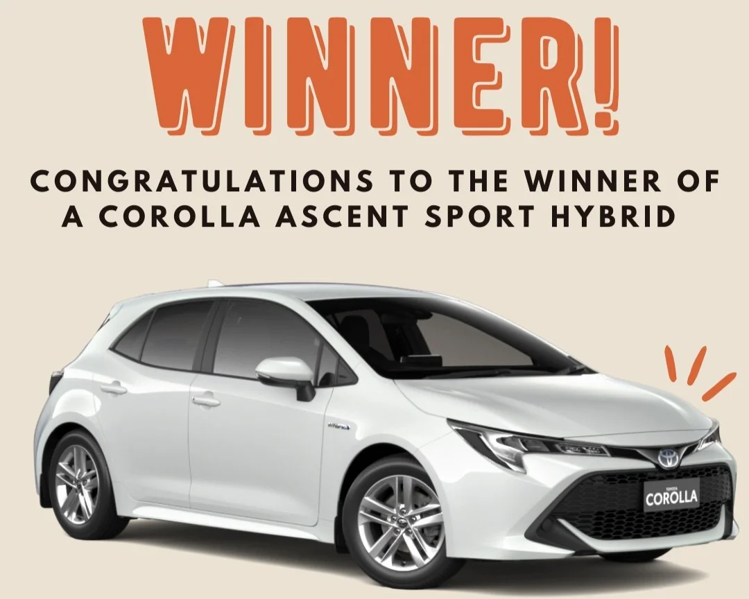 Congratulations to the winner of our Car Raffle!! 