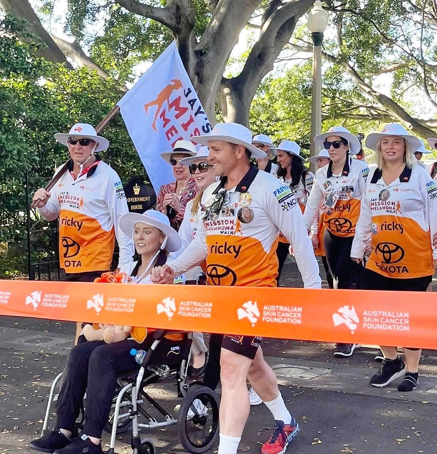 Jay's Mission Melanoma Walk 2022
