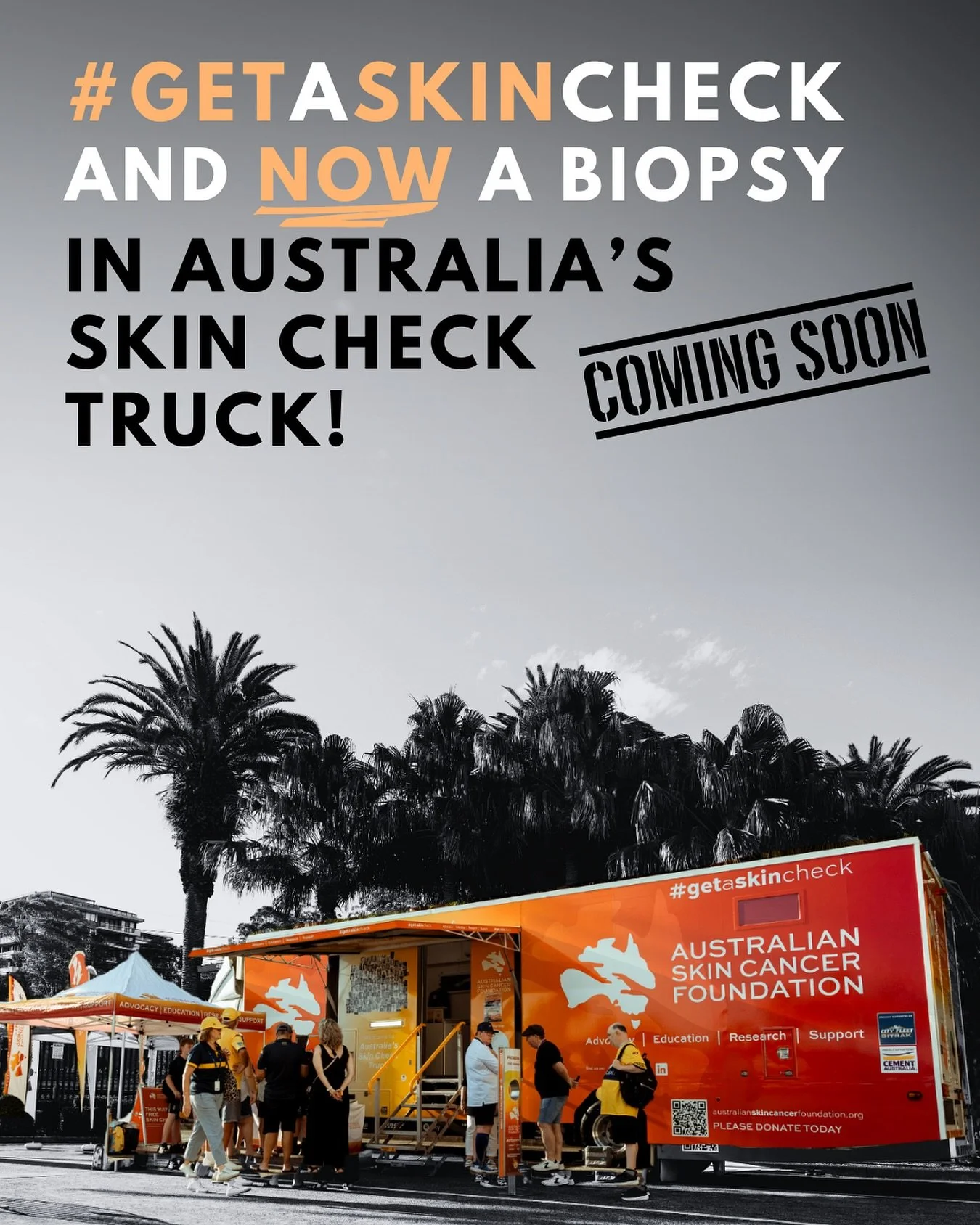 Coming soon in Australia&rsquo;s Skin Check Truck! 🔎🩺👩&zwj;⚕️👨&zwj;⚕️😷
#getaskincheck 
#biopsy 
#skincancerclinic 
#australianskincancerfoundation 
#australiaskinchecktruck 
#australianskincancerfoundation
#mobileskincancerclinic