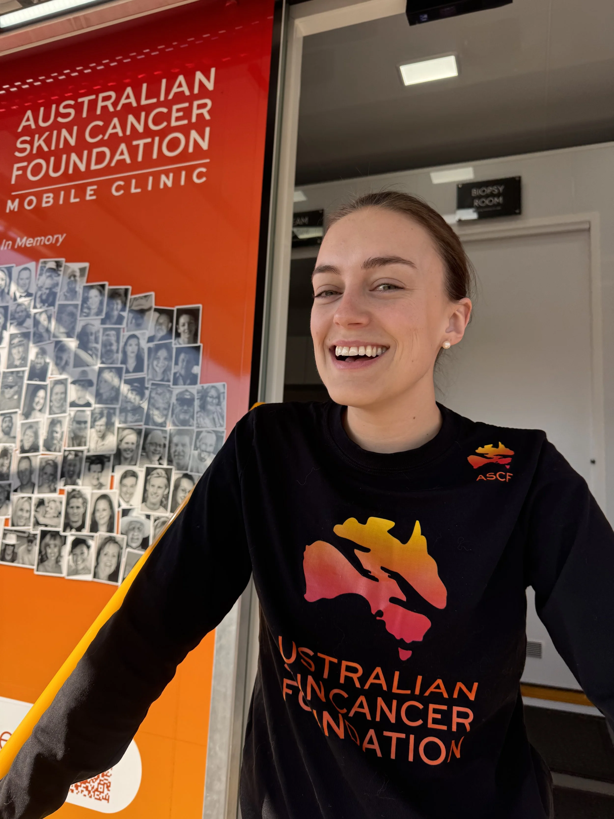 Congratulations to our very first Australian Skin Cancer Foundation Scholarship recipient, Rhiannon Grange!