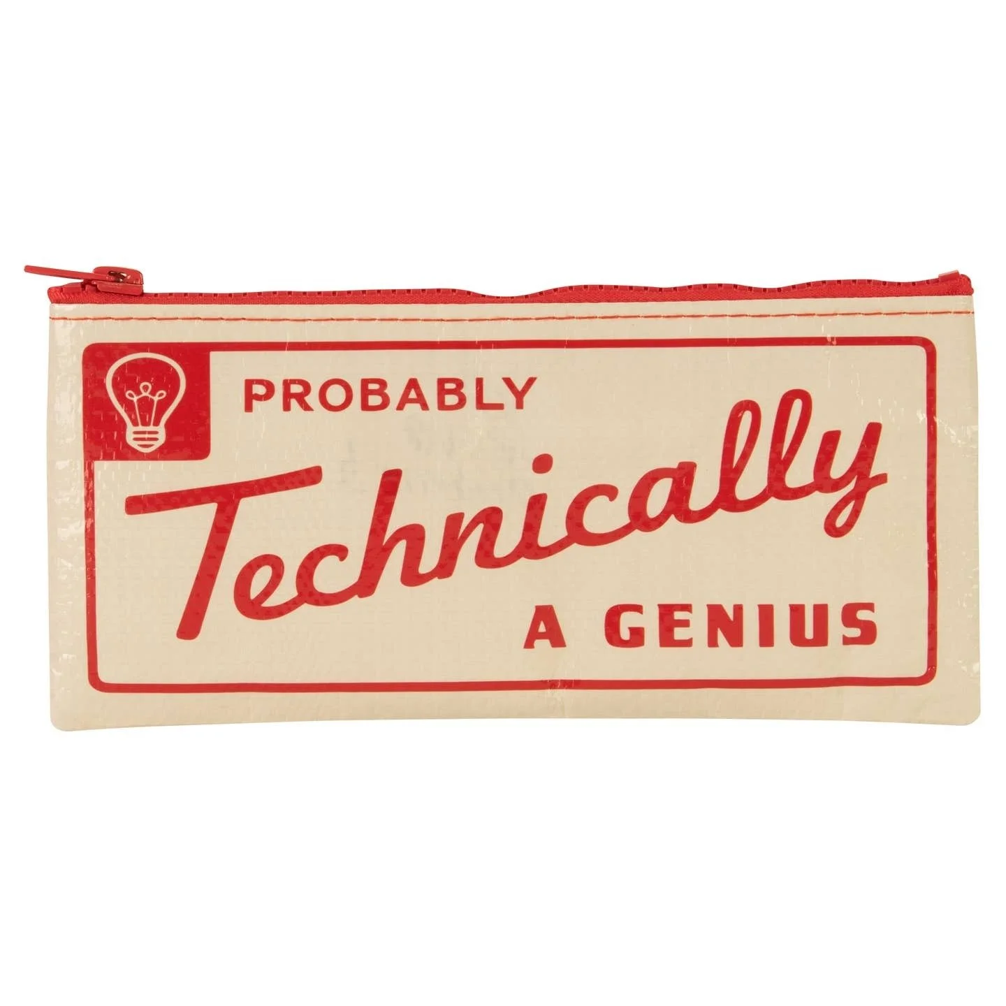 Probably Technically A Genius Retro Pencil Case