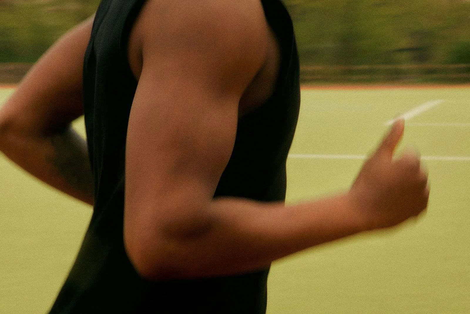 Man running Align Training