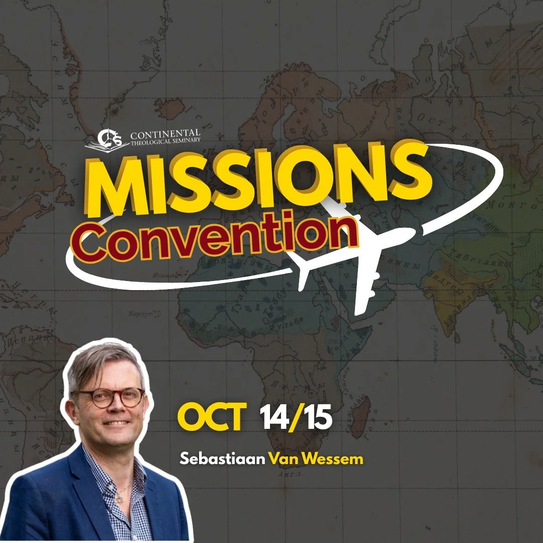 🇬🇧 The annual CTS Missions Convention is fast approaching! We are privileged to welcome Sebastiaan van Wessem, CTS alumnus, senior pastor of Celebration Church Netherlands, and global director of the NGO KNGDM Alliance. Save the date and feel free 