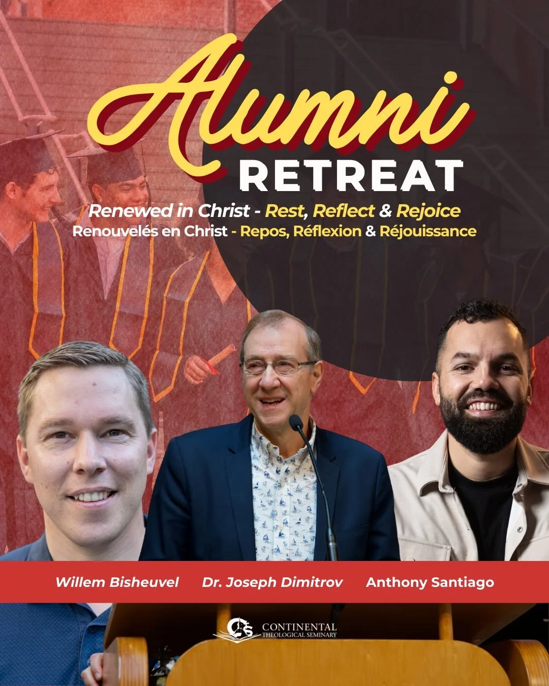 🌟 ALUMNI RETREAT 2026 &ndash; Save the Date! 🌟 📅 February 20&ndash;22, 2026

Join us for an unforgettable weekend, &ldquo;Renewed in Christ &ndash; Rest, Reflect &amp; Rejoice&rdquo;! Reconnect with classmates, friends, faculty, and staff, and lea