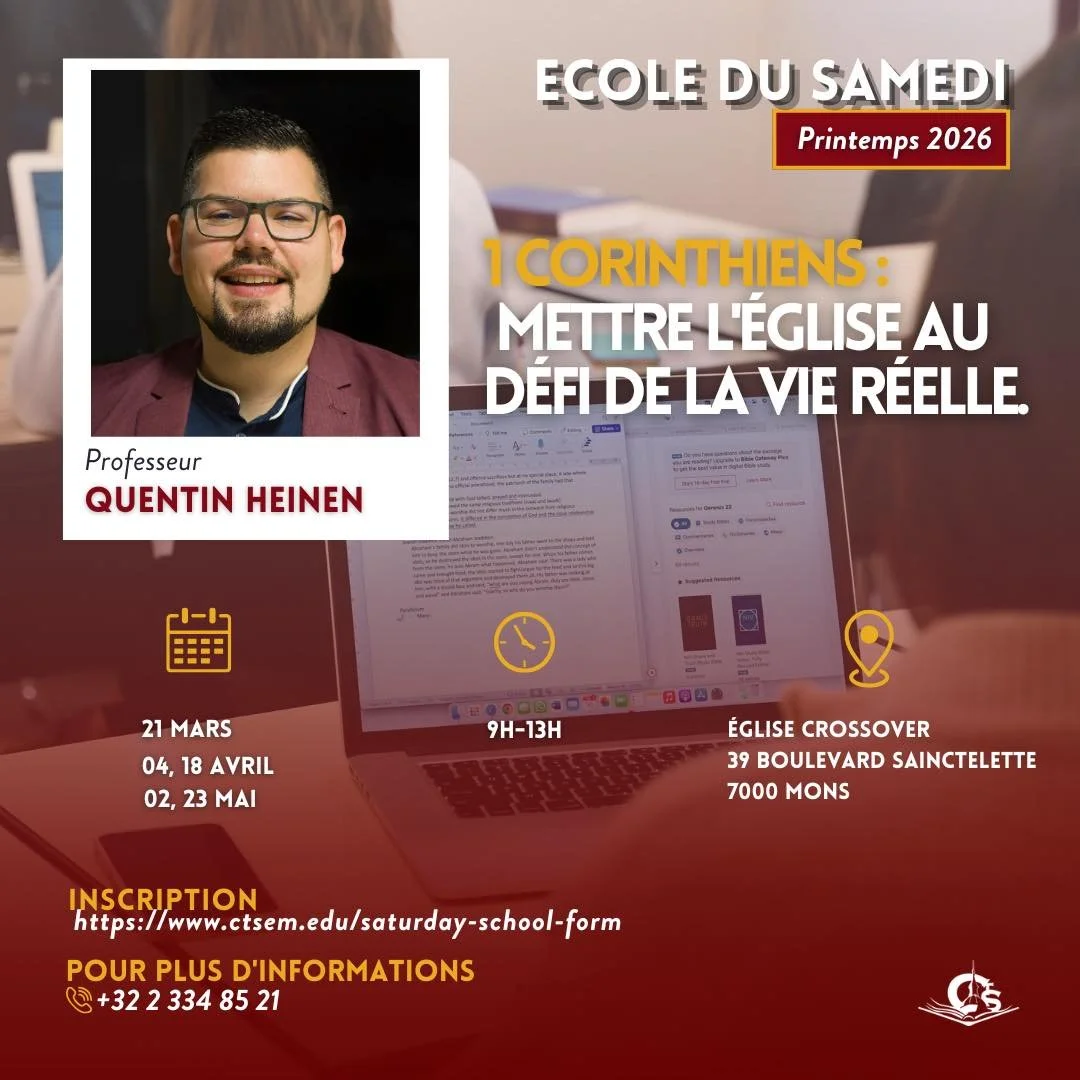 🇫🇷 1 Corinthiens✨

⛪️ Mettre l&rsquo;&Eacute;glise au d&eacute;fi de la vie r&eacute;elle.

📚Plongez au c&oelig;ur d&rsquo;une &Eacute;glise passionn&eacute;e mais d&eacute;sordonn&eacute;e, &eacute;trangement semblable &agrave; la n&ocirc;tre. Ce