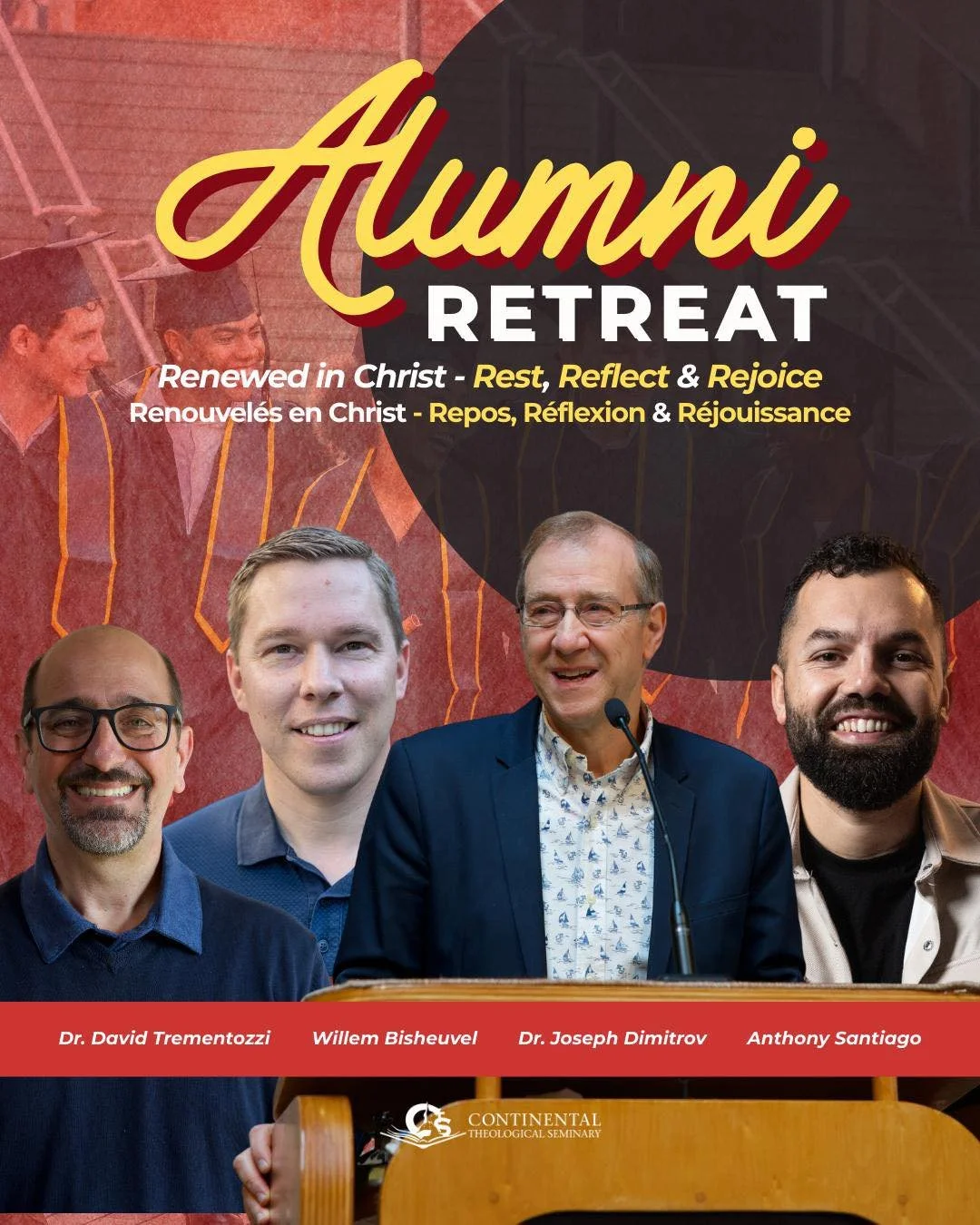 🌟ALUMNI RETREAT 2026 - Save the Date!🌟📅 February 20-22, 2026

Join us for an unforgettable weekend, "Renewed in Christ - Rest, Reflect &amp; Rejoice"! Reconnect with classmates, friends, faculty, and staff, and leave feeling refreshed an
