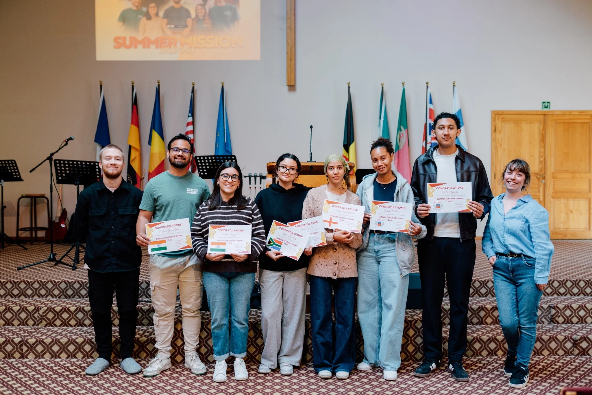 🇬🇧 Snapshot from the CTS Commissioning Chapel as we publicly commissioned our CTS Summer Interns for their short-term missionary mandate! 🙏🌍✈️
You might already spot a few clues about the countries they are heading to&hellip; 👀🗺️Check out the s