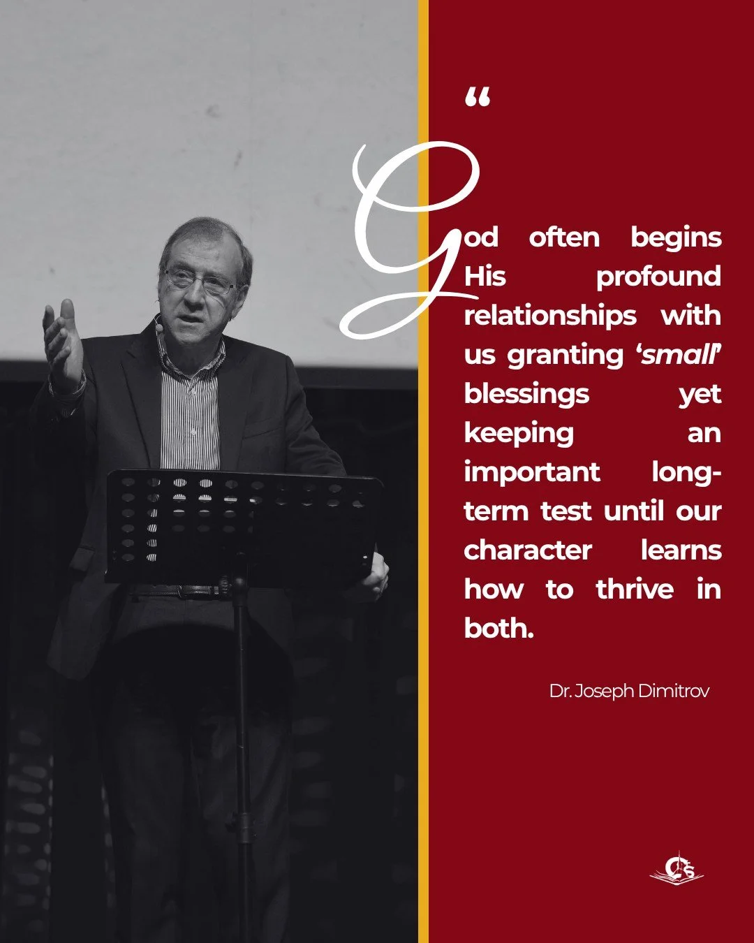 🇬🇧🌟 One of the highlights of the beginning of this school year is hearing the guiding motto shared by our CTS President&mdash;a theme that inspires our academic work, spiritual life, and all our activities.

This year, President Dimitrov challenge