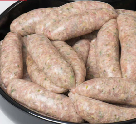 Jumbo Pork and Country Herb Sausages - £4.99 per pack (6)